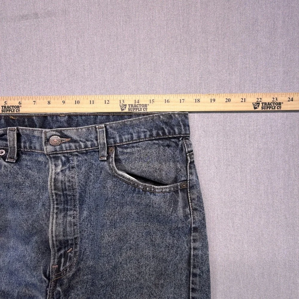 Vintage 80s Levi's 505 Jeans Mens 36x30 (Fits 34x29) USA Made 505 Blue 1985